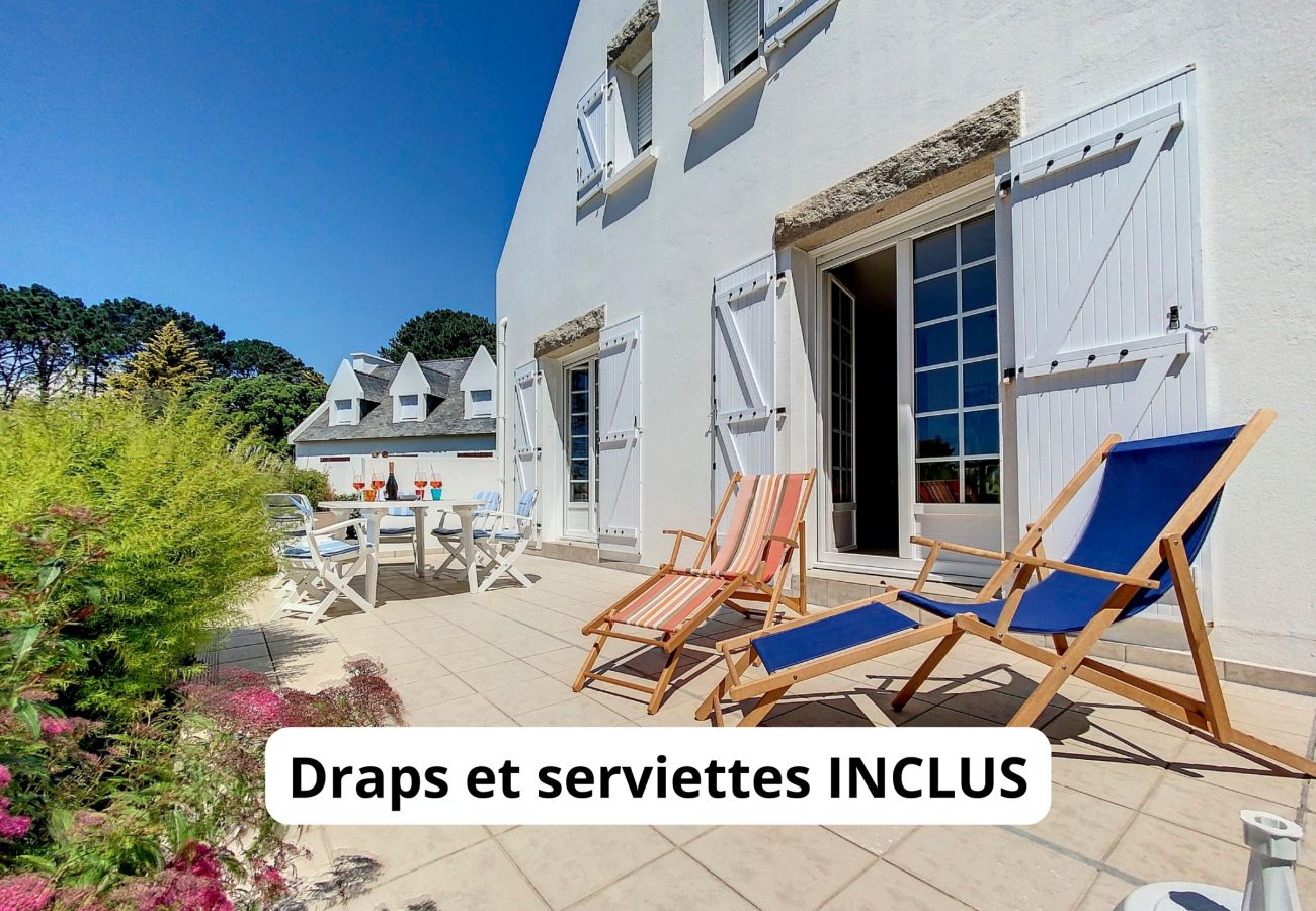 House in Saint-Philibert - PORT DUN - Vue mer, 500 m plage,  Tennis - C36